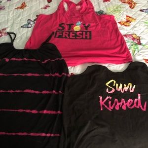 All 3 tanks for 1 low price.